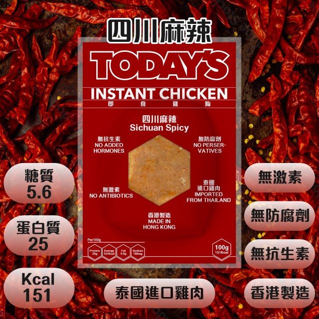 即食雞胸 | 四川麻辣 | Today's Food Lab | 泰國無激素雞胸_Basic Info